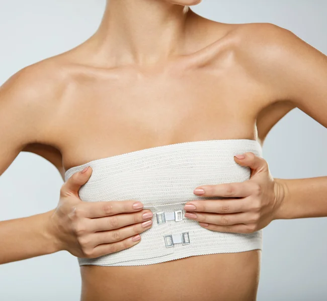 Breast augmentation surgery